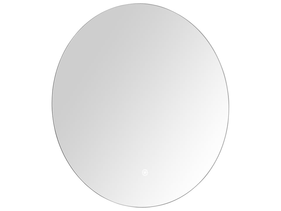 Luana 30 in. Frameless Round LED Bathroom Mirror