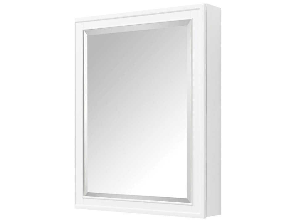Madison 24 in. Mirror Cabinet in White