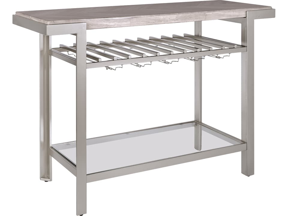 Silver Bar Cabinet