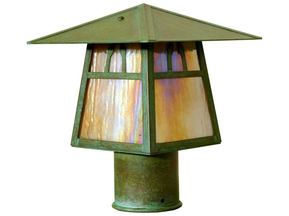 Carmel 8-Inch 1-Light Outdoor Post Mount Light