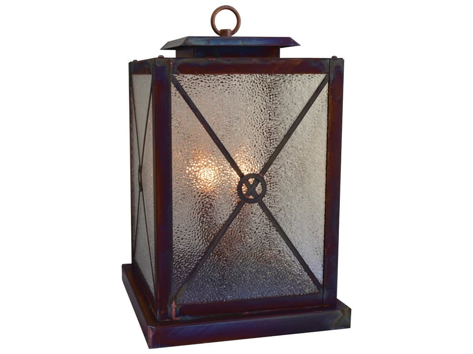 Exeter 2-Light Outdoor Craftsman Post Light
