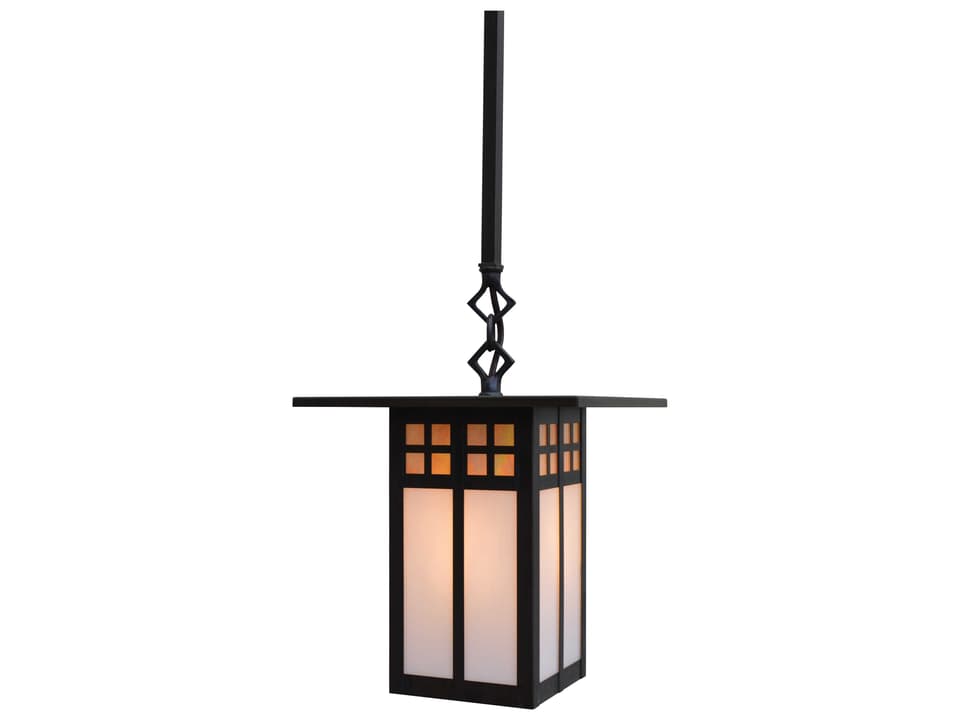 Glasgow 1-Light Outdoor Stem Mount Pendant with Various Finish Options