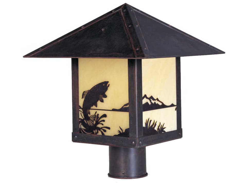 Timber Ridge 1-Light Post Mount Outdoor Light