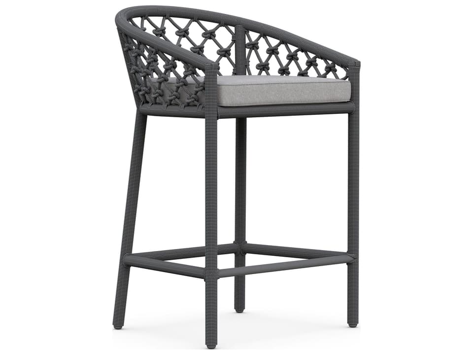 Amelia Counter Stool Ash All-Weather Rope