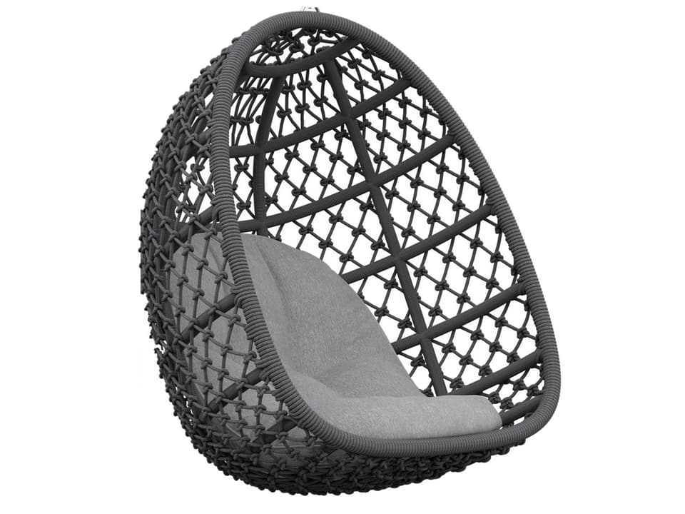 Amelia Rope Hanging Chair All-Weather Outdoor Swing