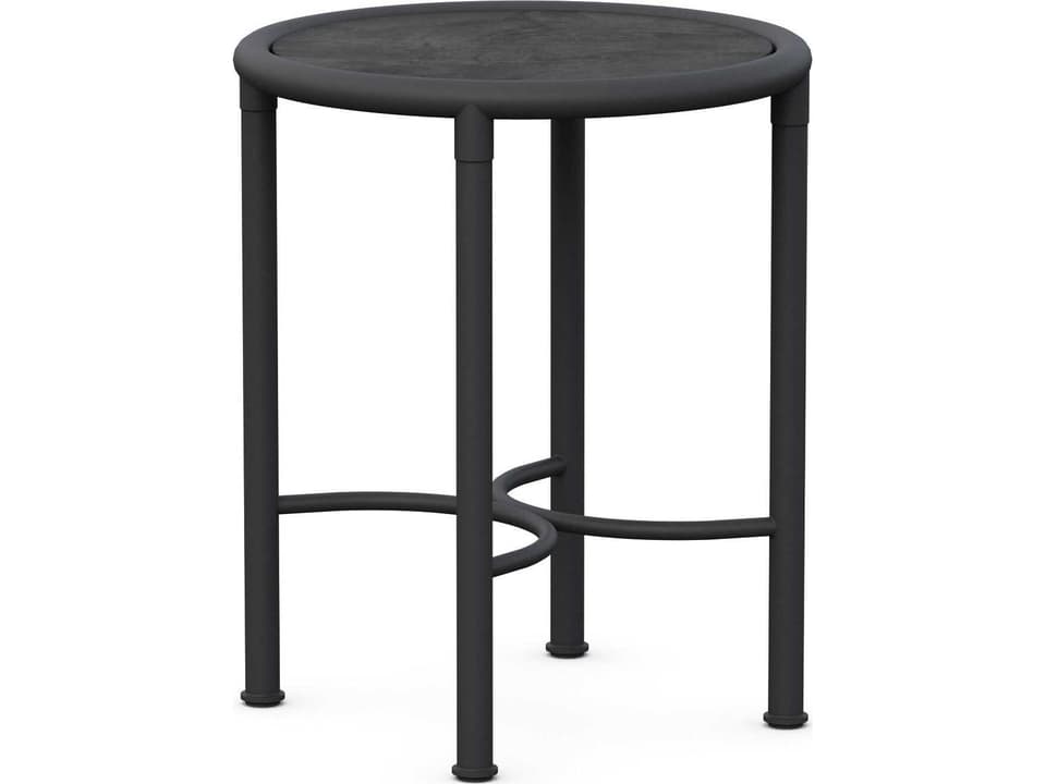 Athens Side Table Wrought Iron Outdoor Table
