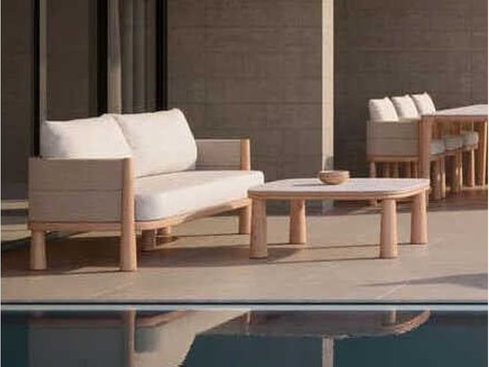 Biscayne Teak Lounge Set