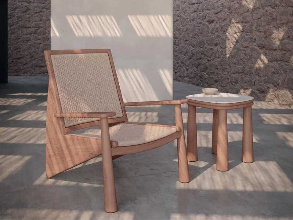 Biscayne Teak Lounge Set