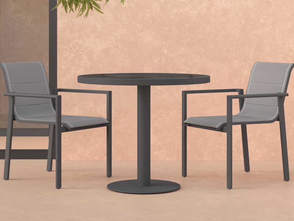 Bordeaux Aluminum Dining Room Set