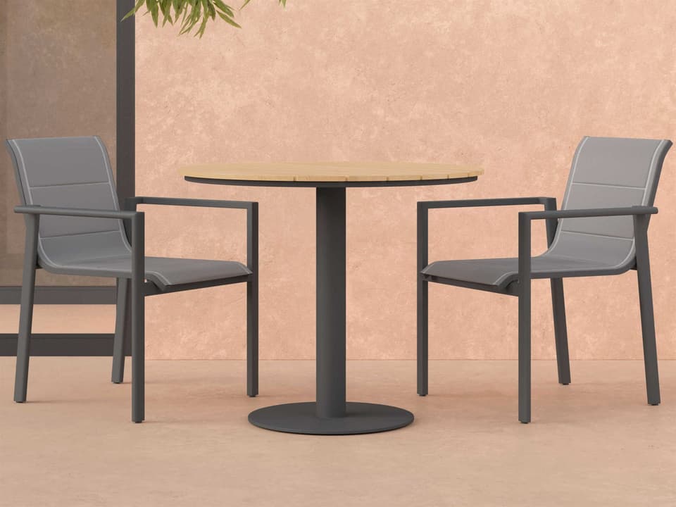 Bordeaux Aluminum Dining Room Set