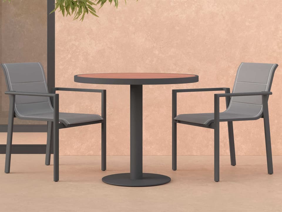 Bordeaux Aluminum Dining Room Set
