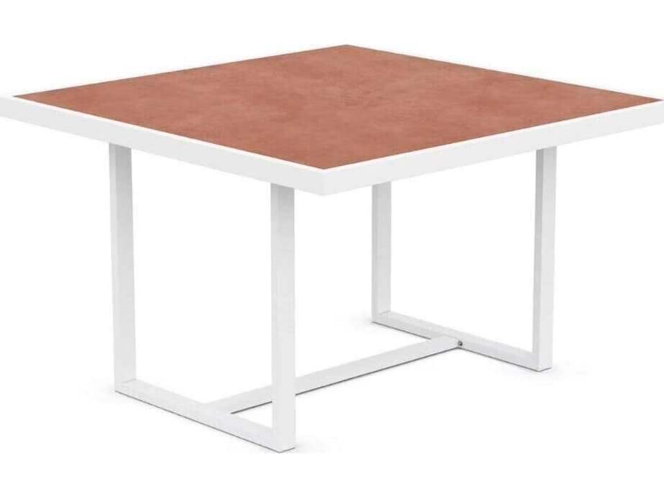 Umber Dekton 48-Inch Square Table Top