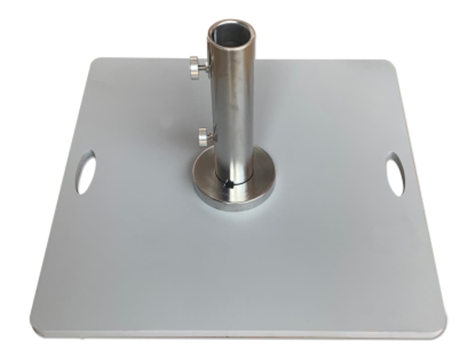 Bambrella 110 Pound Grey Granite Umbrella Base with Wheels | PatioLiving