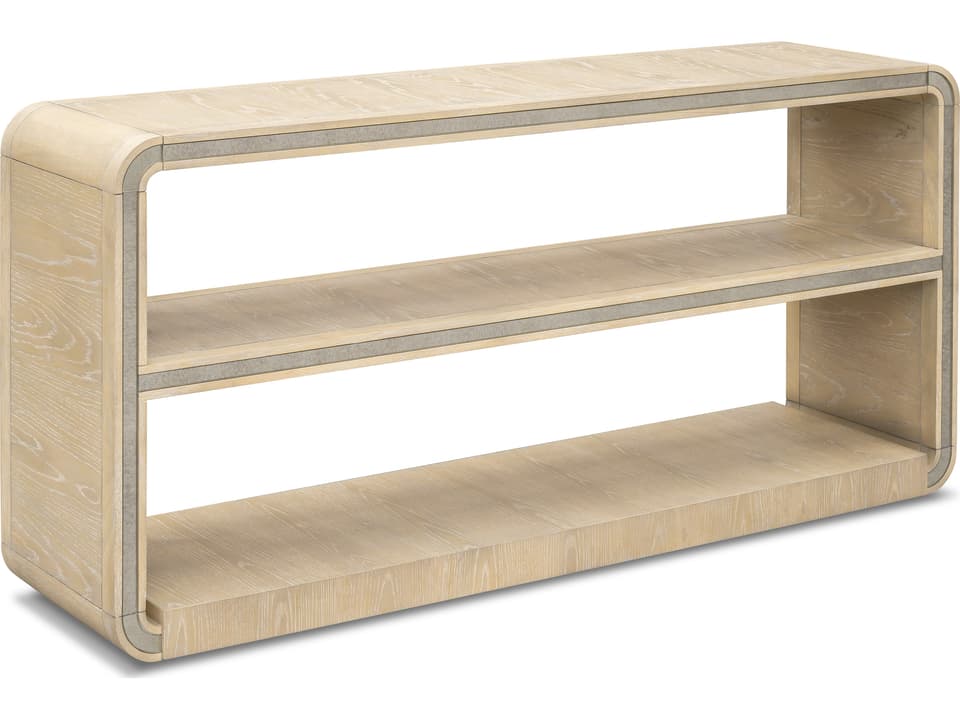 Damone Rectangular Wood Natural Console Table