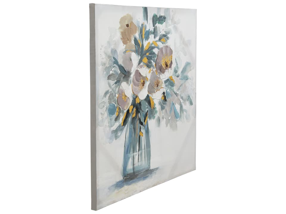 Chloe Hand-Painted Gallery Wrapped Canvas Wall Art
