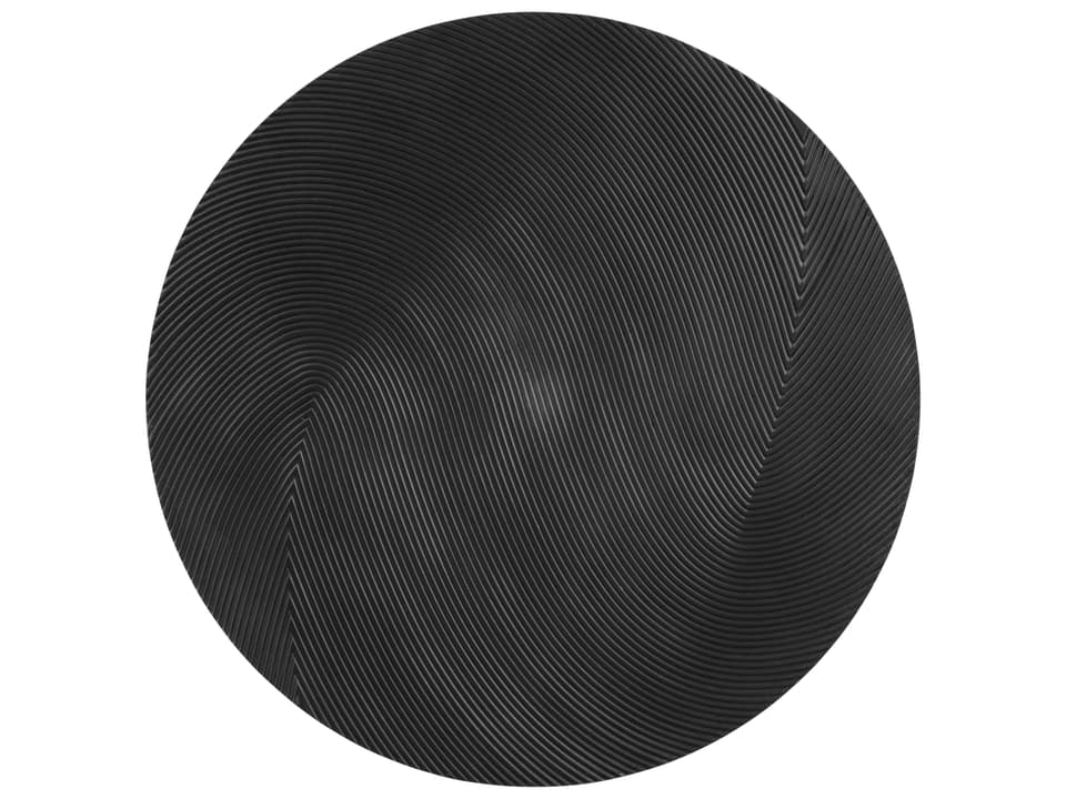 Sundra 48-Inch Round Black Wall Art