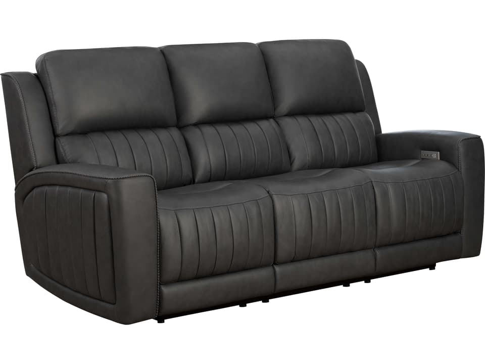 Pierce 3-Seat Power Reclining Sofa with Zero Gravity Power Headrest Lumbar and Dropdown Table