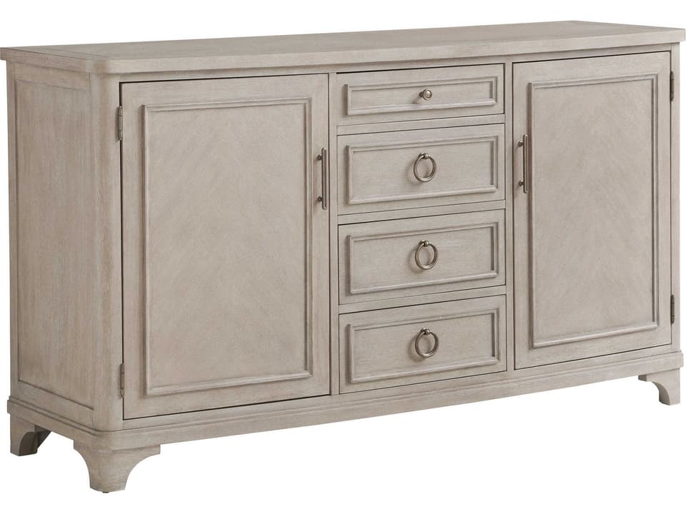 Malibu Broad Beach Sideboard with Dune Taupe Finish