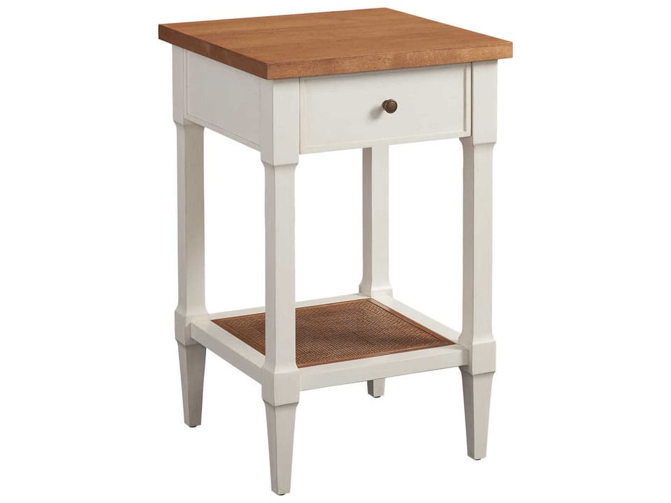 Laguna Bay Night Table in Tides and Table Rock Finish