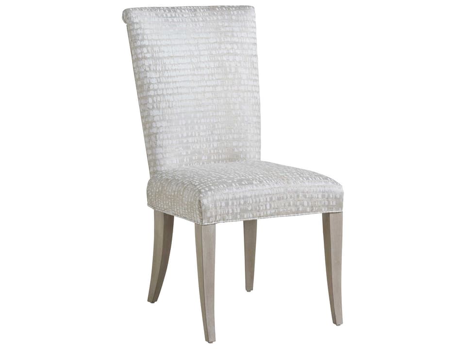 Malibu Serra Upholstered Dining Side Chair in Moonshadow Linen