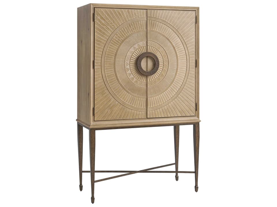 Montecito Hammond Bar Cabinet in Hammond Brown