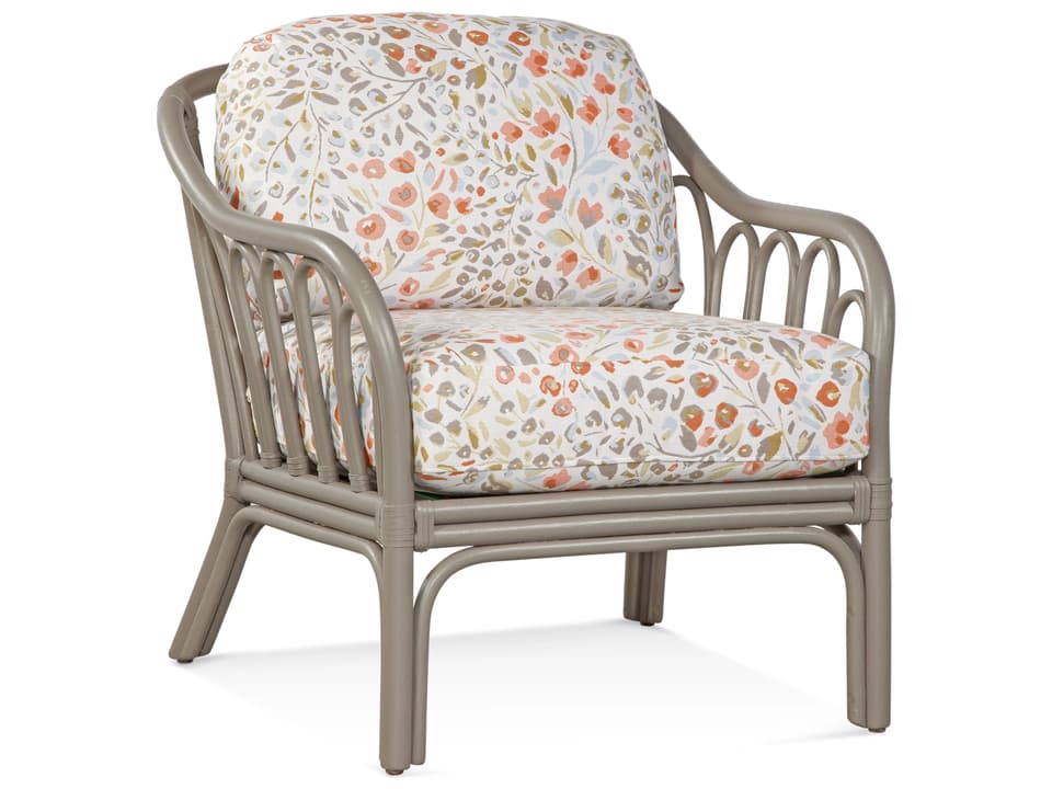 Flora Wicker Cushion Lounge Chair