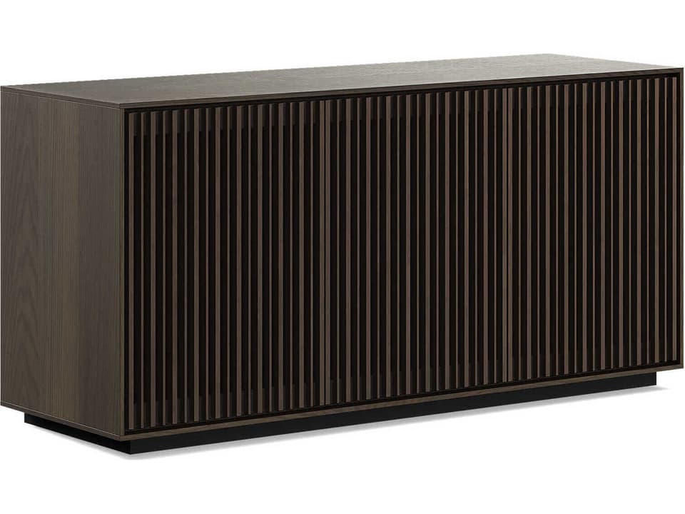 Profile Toasted Oak 3-Door Media and Storage Console