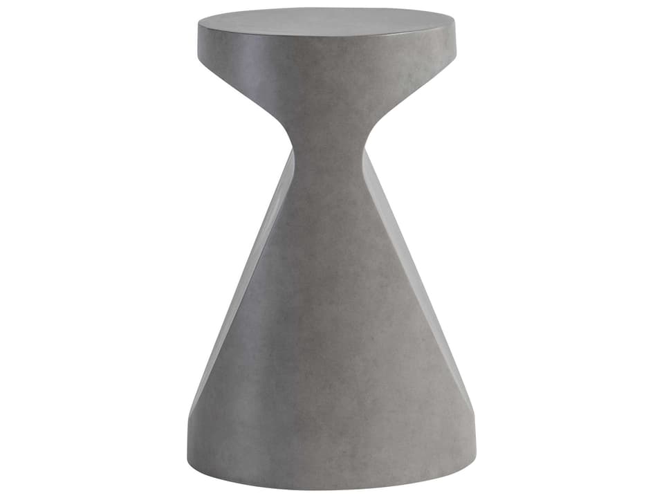 Sereno Round Resin Sasso End Table