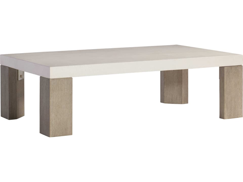 Lorenzo Rectangle Coffee Table in Vintage Cream and Flint