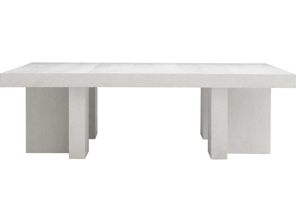 Blythe Square Coffee Table in Sandblasted White Oak Veneers
