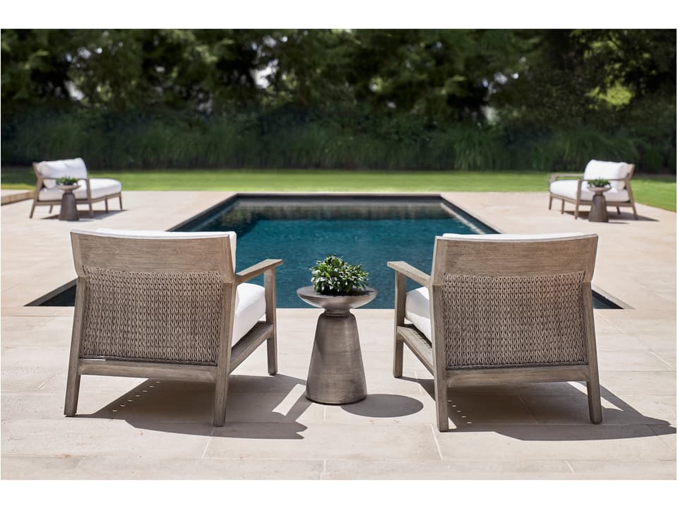 Catalan Wood Cushion Lounge Set
