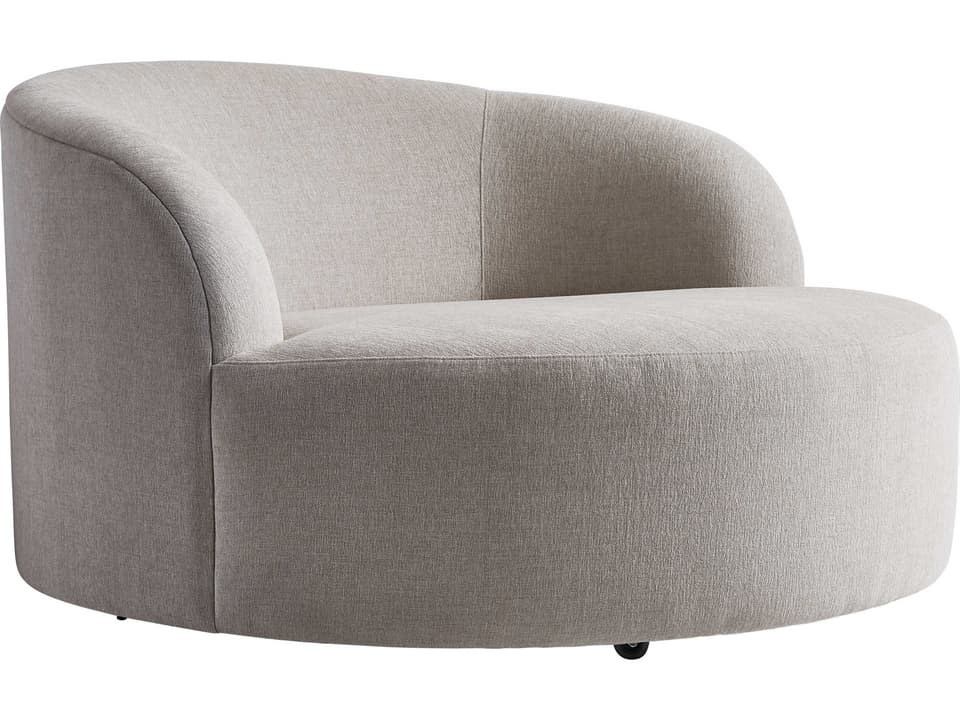 Symi Outdoor Swivel Daybed in Grey Performance Fabric