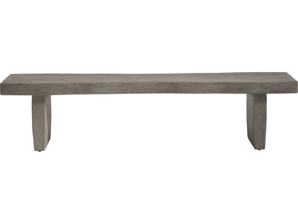 Kona Live Edge Teak Outdoor Bench