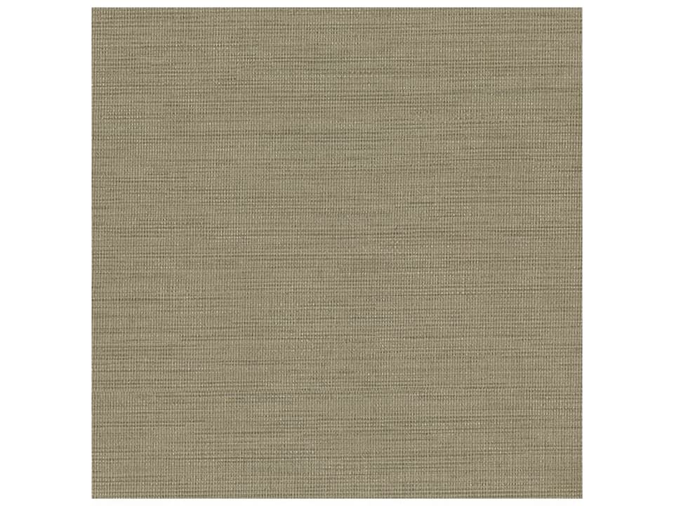 Warner Textures Giana Brown Horizontal Silk Wallpaper