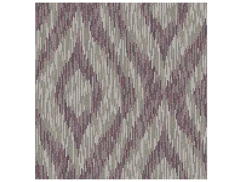 A-street Prints Ethereal Purple Ogee Wallpaper