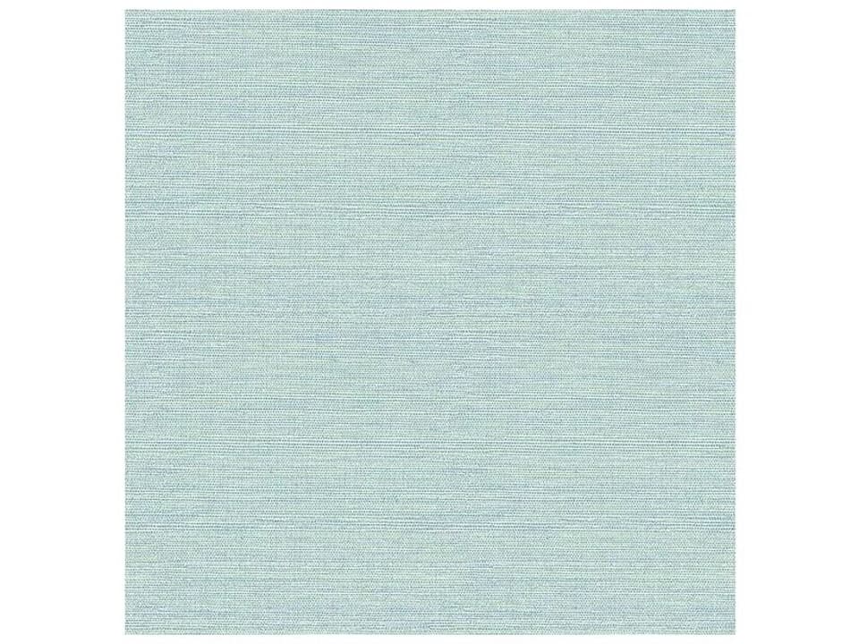 Techniques & Finishes Iii Bluestem Aqua Faux Grasscloth Wallpaper