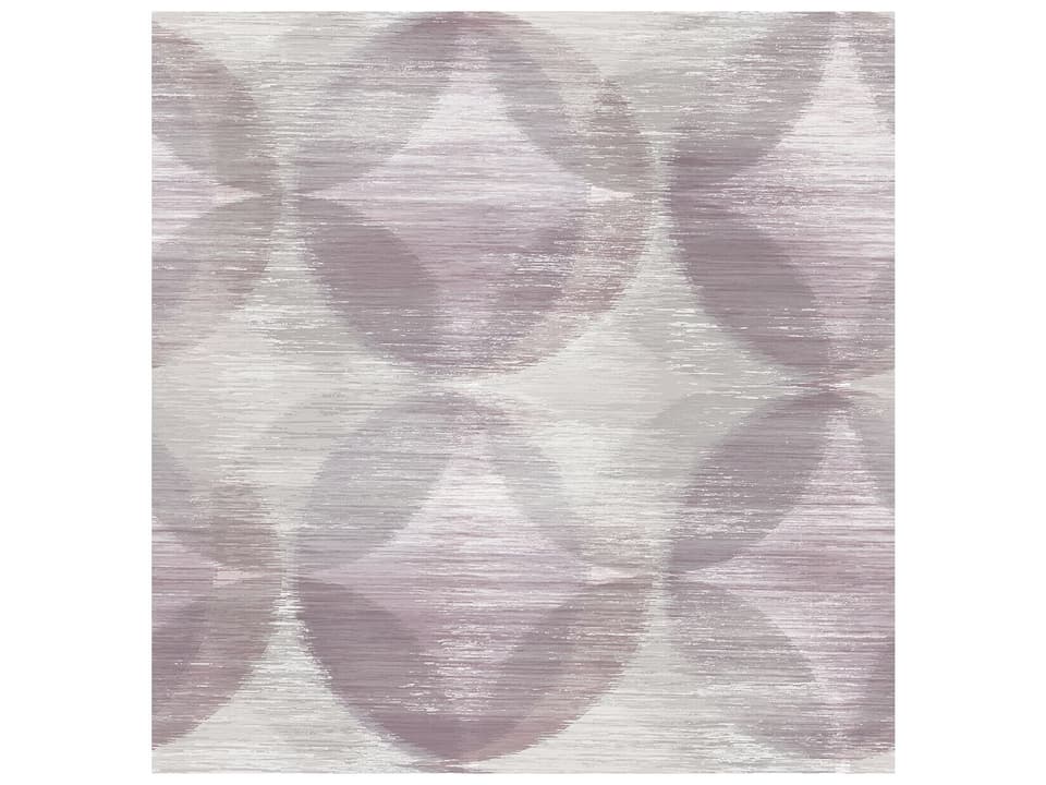 A-street Prints Alchemy Purple Geometric Wallpaper