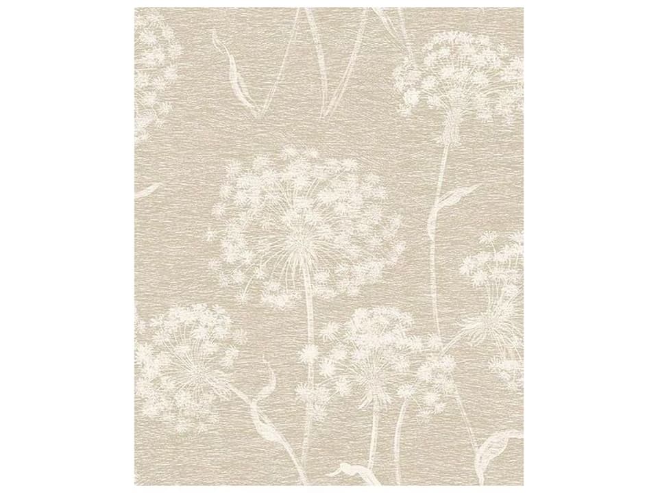 Advantage Garvey Taupe Dandelion Wallpaper