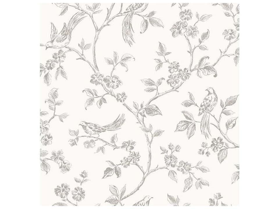 Advantage Ophelia Grey Bird Trail Wallpaper Ophelia Grey Bird Trail Wallpaper