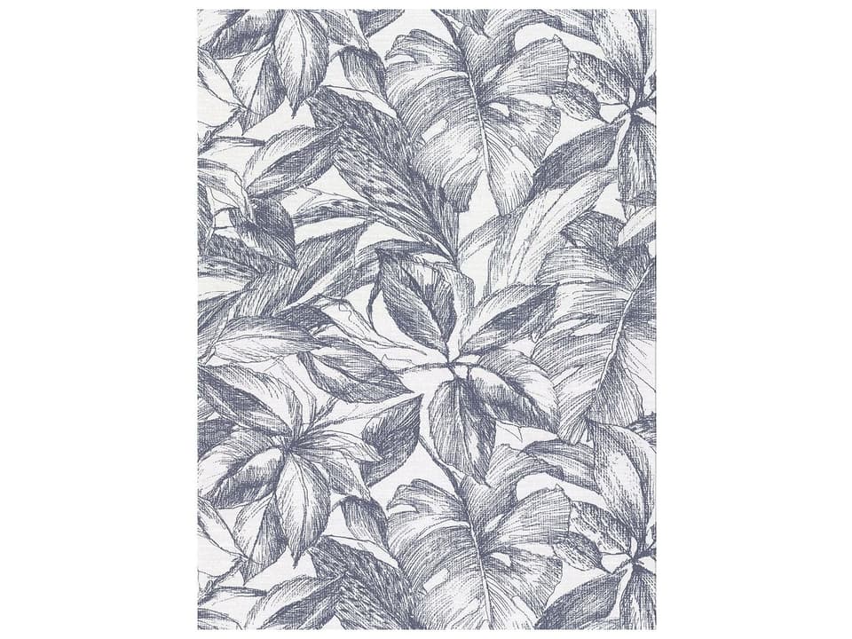 Warner Simone Denim Tropical Wallpaper