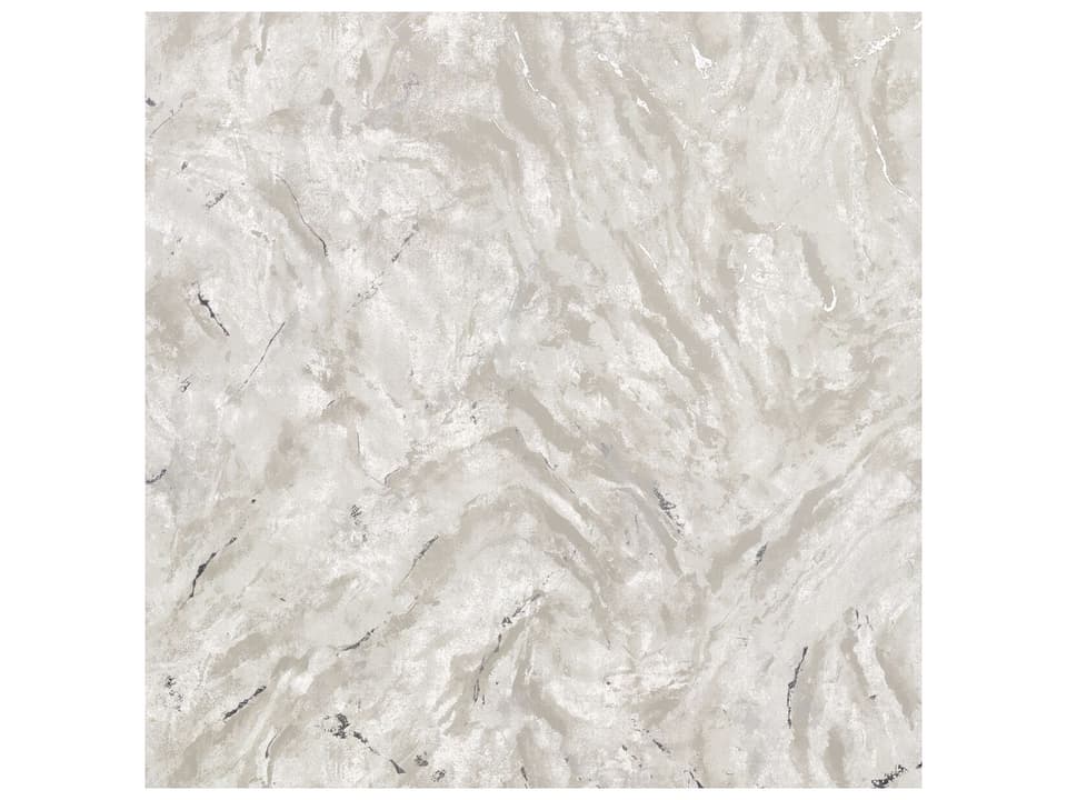 Polished Titania Silver Marble Texture Wallpaper