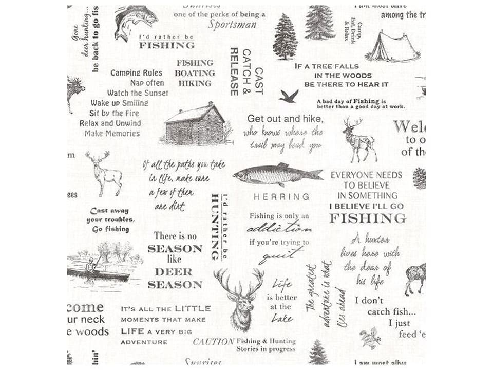 Chesapeake North Hills Black Camping Quotes Wallpaper