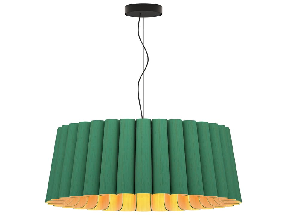 Renata 1-Light Acoustic Wood Pendant