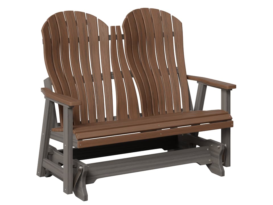 Contour Recycled Plastic Loveseat Glider