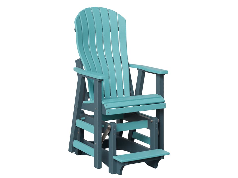 Contour Recycled Plastic Counter Glider