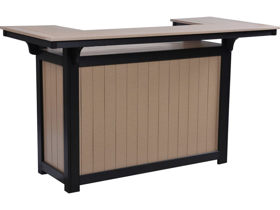 PolyTuf Lumber Outdoor Island Bar