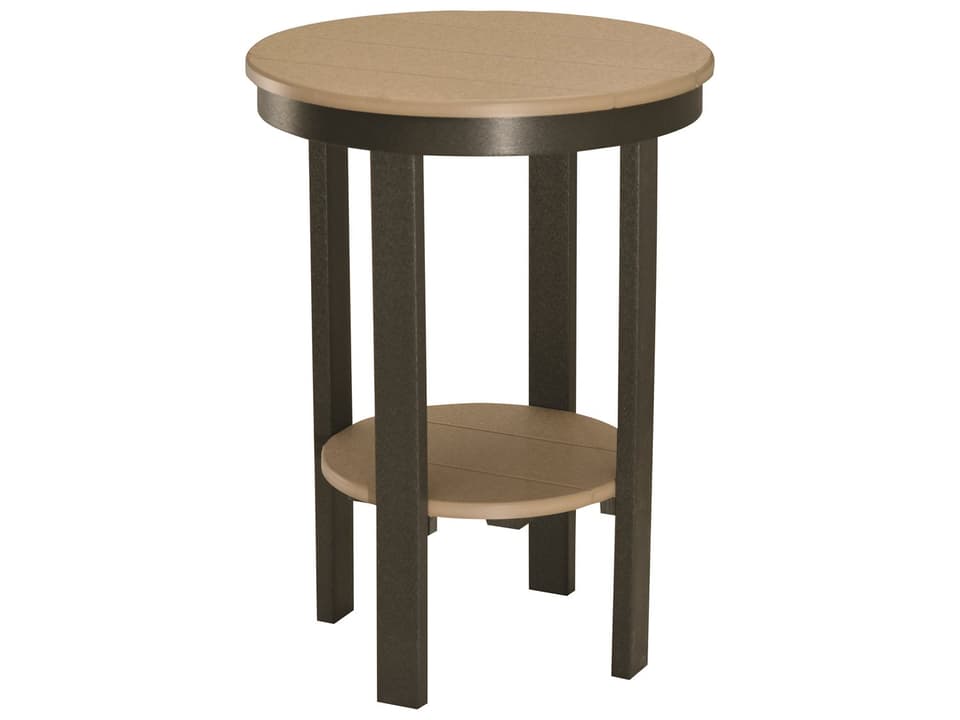 Accessories Recycled Round Patio Counter Table