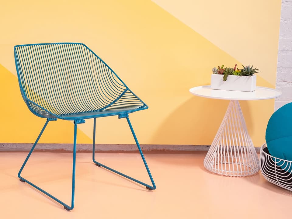 Bunny Galvanized Iron Lounge Set