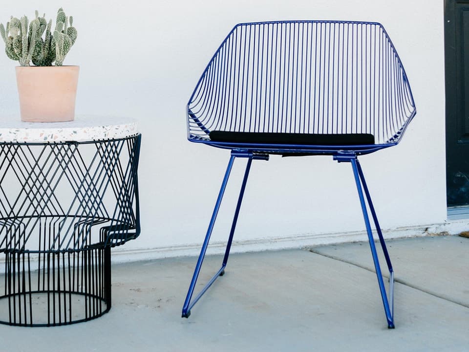 Bunny Galvanized Iron Lounge Set