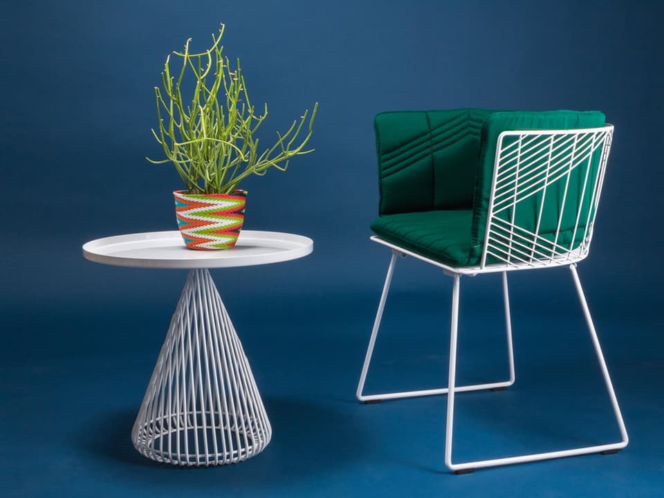 Captain Galvanized Iron Lounge Set